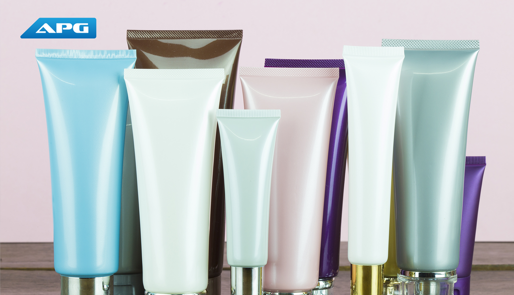 What type of plastic is used for cosmetic tubes APG Packaging