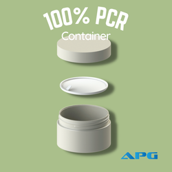 Do PCR cosmetic containers affect product stability or quality?