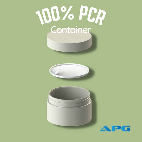Do PCR cosmetic containers affect product stability or quality?