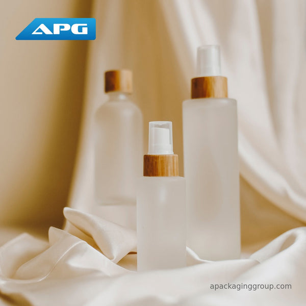 What is the difference between clear glass and frosted glass bottle?