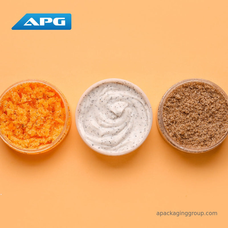 What types of products are stored in cosmetic jars?