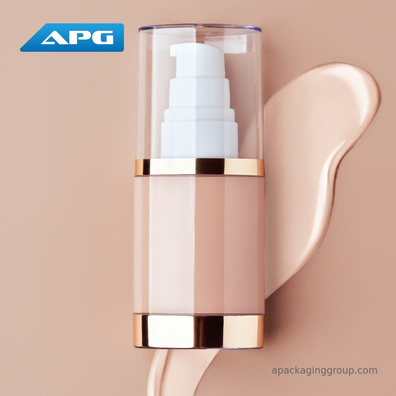 Can airless pump bottles be used for thick creams?