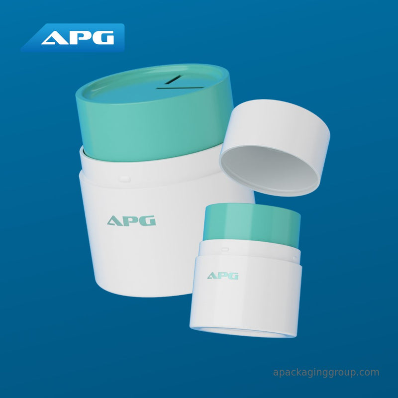 What options are available for lightweight cosmetic jars?