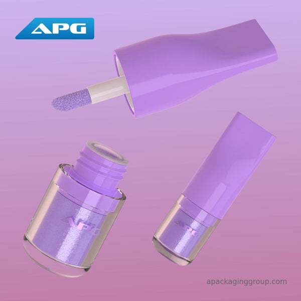 What material is used for mini lip gloss tubes?