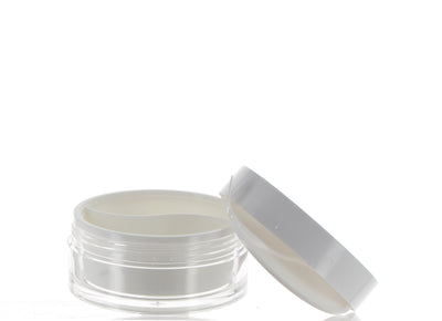 What is the role of  acrylic dual jar in cosmetic industry?