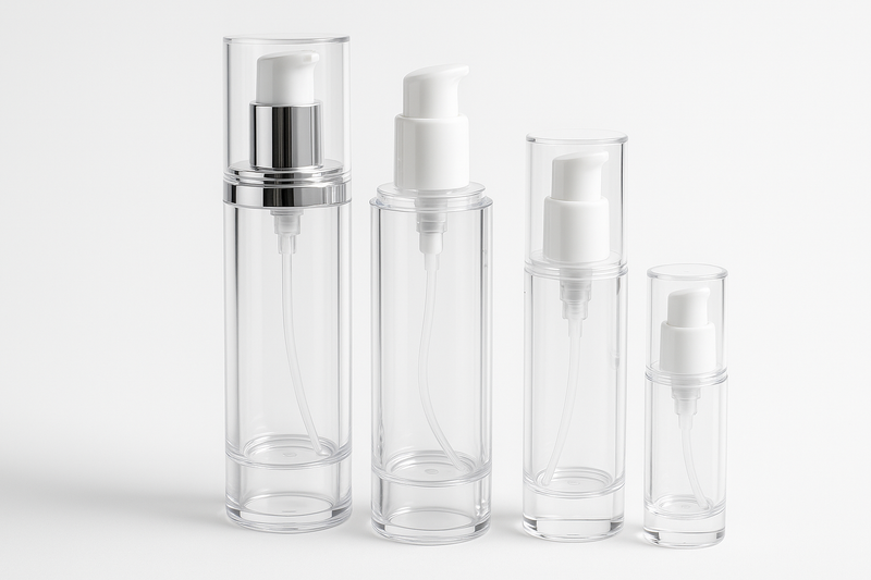 Are acrylic airless bottles suitable for natural or organic skincare?