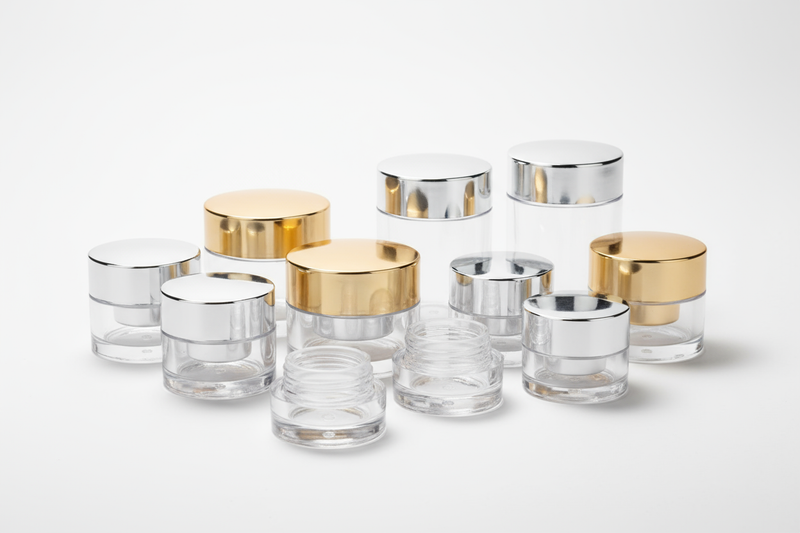 Are acrylic cosmetic jars leak-proof?