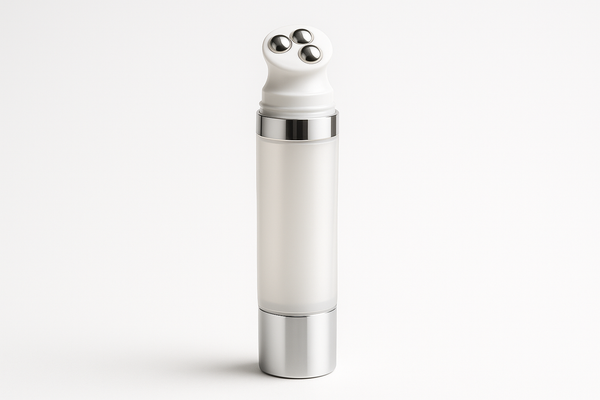 What is an airless pump massage roll ball tube used for?