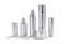 What types of cosmetics can be stored in aluminum bottles?