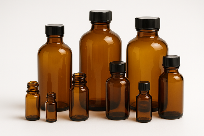 Are amber glass bottles considered eco-friendly?