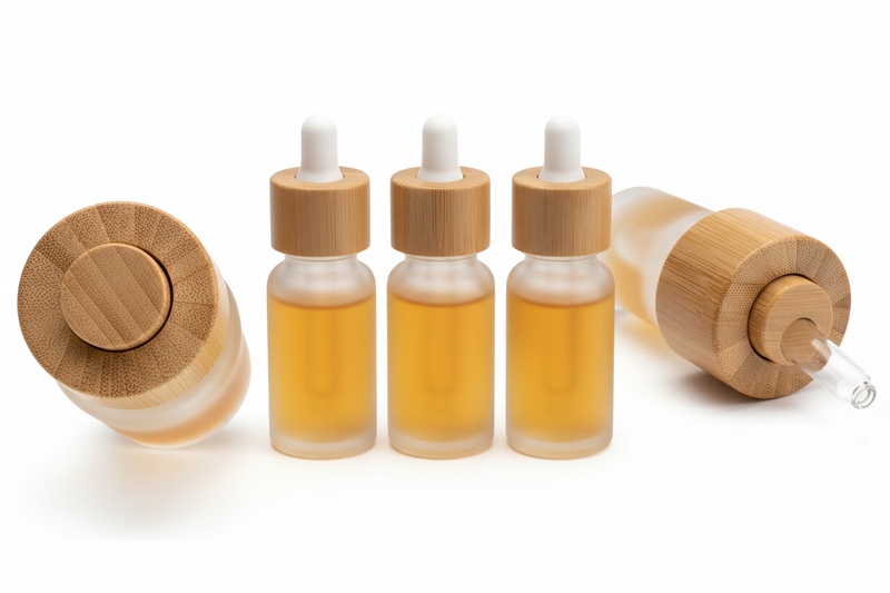 Are bamboo button droppers safe for skincare products? – APG Packaging
