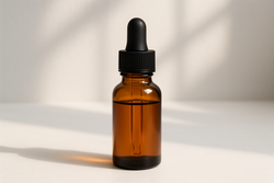 Can a dropper bottle for cosmetics be reused or refilled safely?