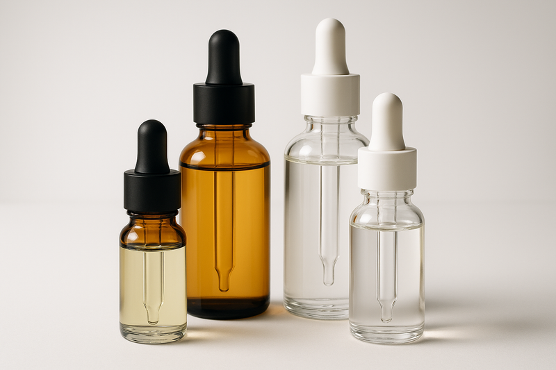 Are dropper bottles safe for skincare products?