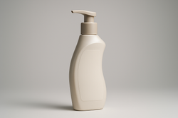 What are the key principles of ergonomic bottle design in cosmetics?