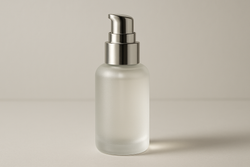 What is a frosted cosmetic bottle?