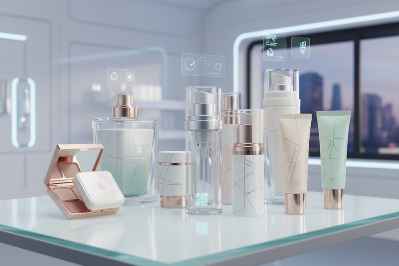 Why is innovation in cosmetic packaging technology a competitive advantage?
