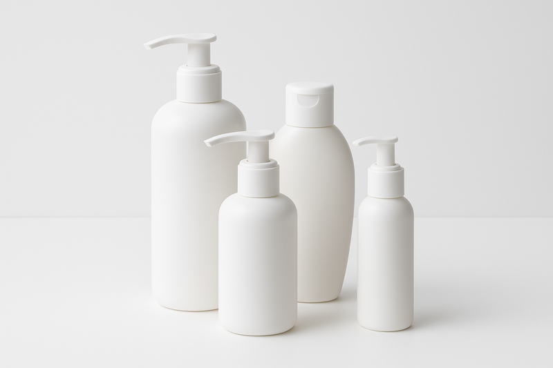 What type of lotion bottles are best for thick creams or moisturizers?