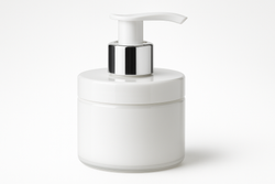 How does a lotion pump jar work?