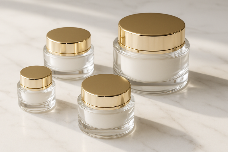 Why do skincare brands prefer luxury cosmetic jars for their high-end products?