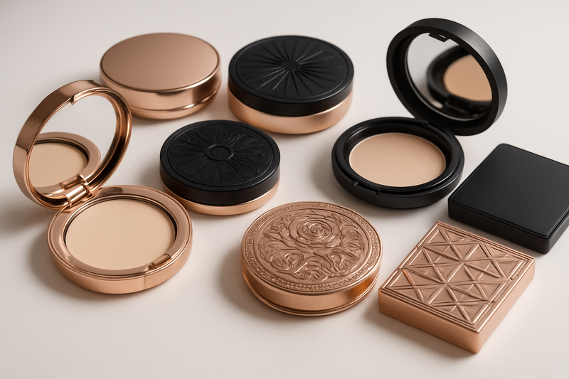 Why do some makeup compact cases have magnetic closures?