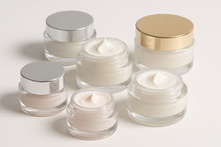 How do you keep moisturizer jars sanitary?
