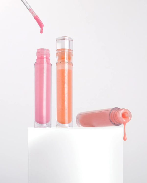 How do I label lip gloss tubes for private label cosmetics?