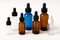 Can plastic dropper bottles be used for skincare products?