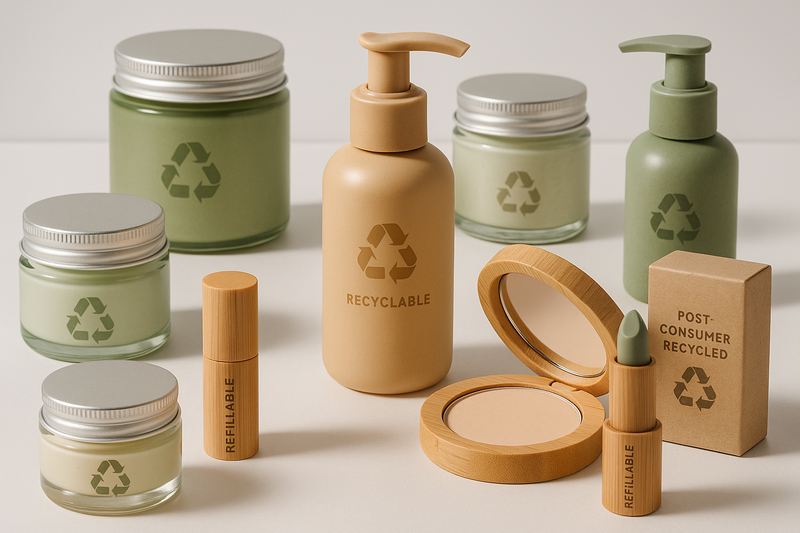 Why recyclable cosmetic containers matter?