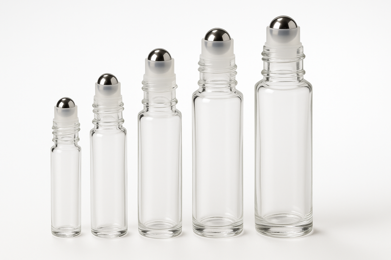 What are the benefits of using roller bottles for essential oils?