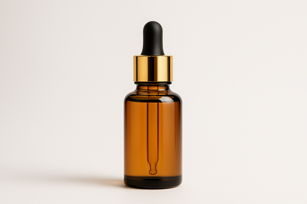 What is a serum dropper bottle used for?