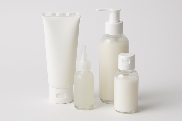 Are squeeze cosmetic bottles safe for natural skincare products?
