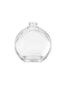 Round and Flat Glass Bottle