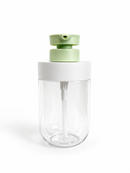PET/PP, Lotion Pump Round Edge Bottom Bottle, 68/410 Neck