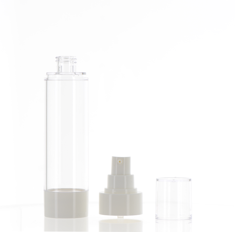 Circular Marvel: Round Airless Treatment Pump Bottle