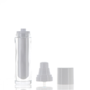 GLASS/PP, Gleam Guard Treatment Pump Refillable Airless Bottle
