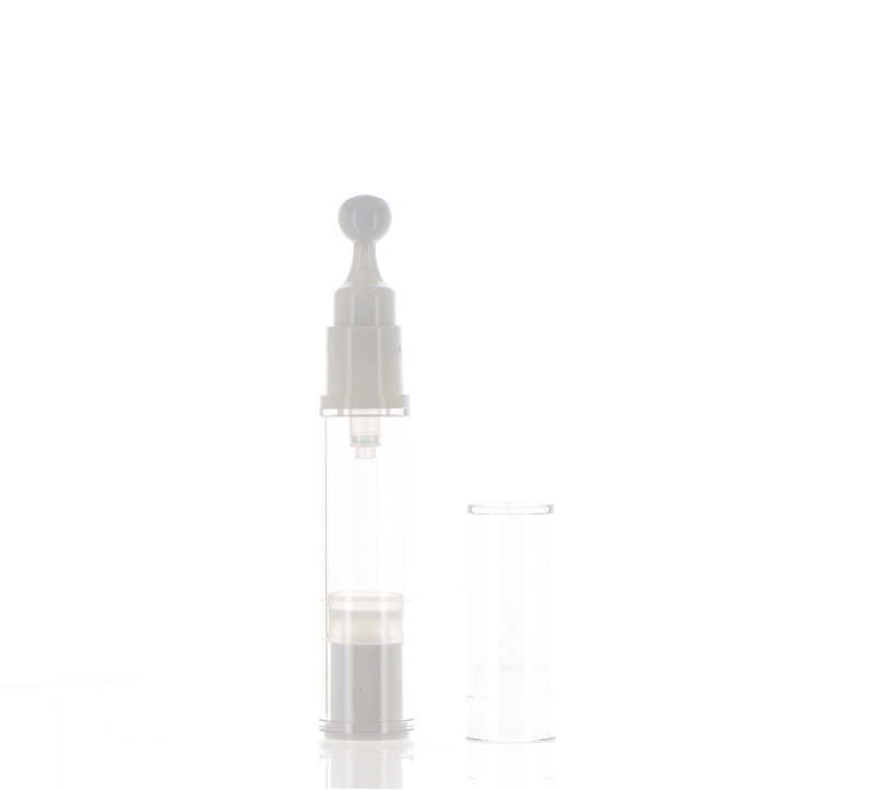 Stainless Steel/PETG/PP, Airless Roller Ball Bottle