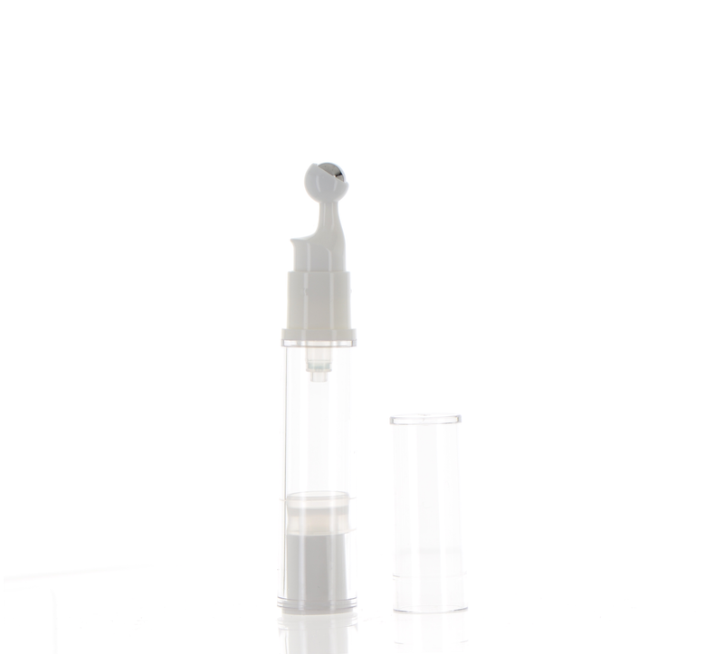 Stainless Steel/PETG/PP, Airless Roller Ball Bottle