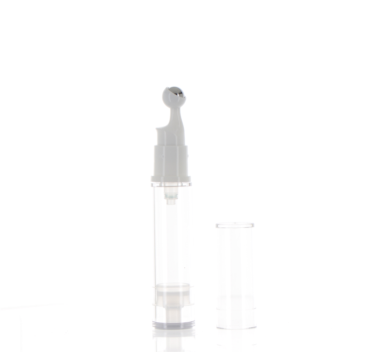 Stainless Steel/PETG/PP, Airless Roller Ball Bottle