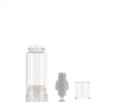 PETG/PP/PET, Snap On Airless Treatment Pump Bottle