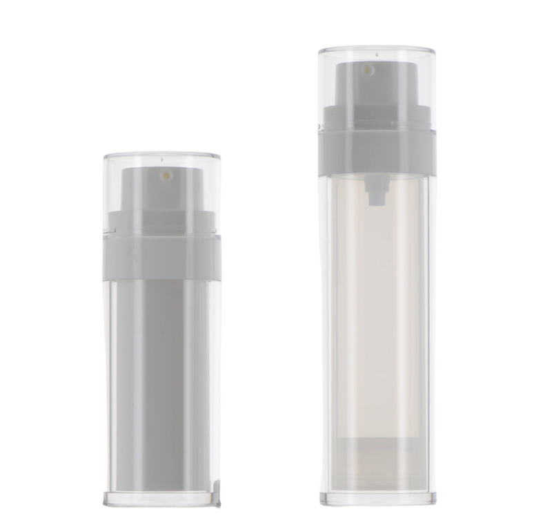 PP, Double Wall Refillable Airless Bottle