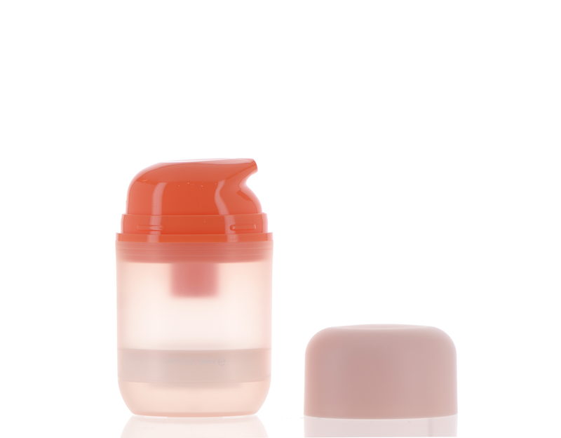 PP/PCR, All Plastic Airless Pump Oval Bottle