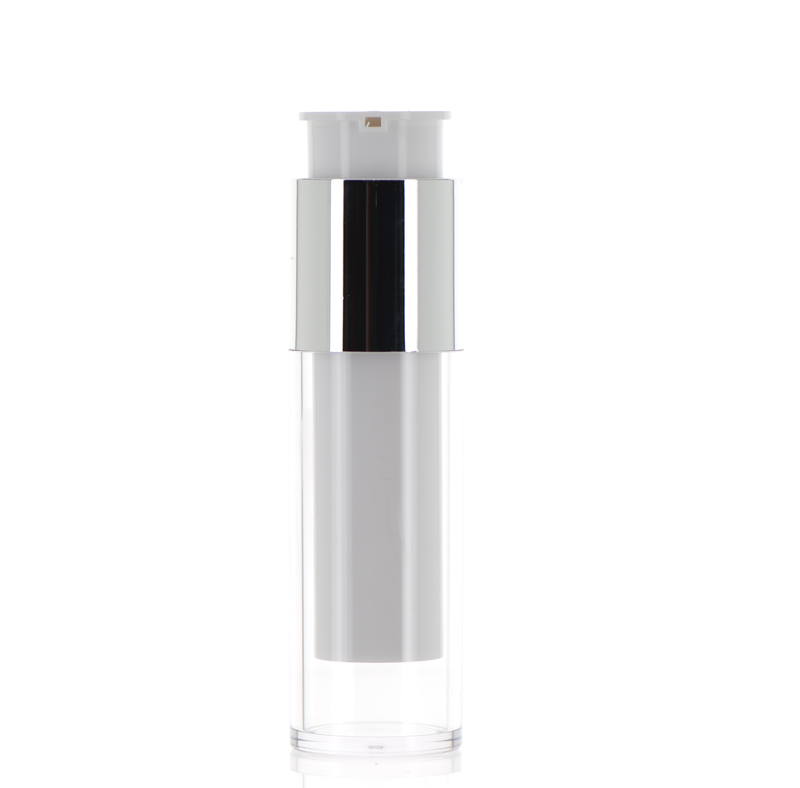 PETG/PP, Airless Refillable Twist-Lock Bottle