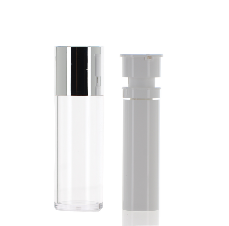 PETG/PP, Airless Refillable Twist-Lock Bottle