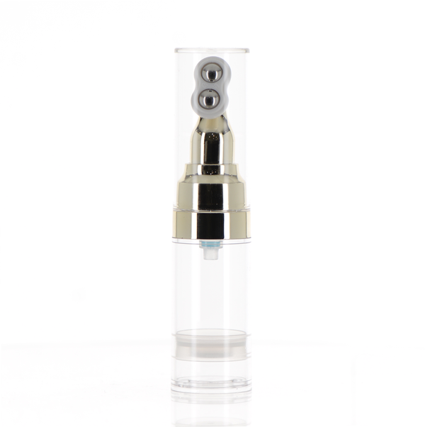 PETG/PE/Stainless Steel, Airless Roller Ball Bottle