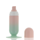 PP, Capsule Shape Airless Bottle With Exclusive Base Stand