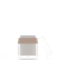 MS, Square Double Wall Airless Jar