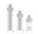 PP/GLASS/PETG, Refillable Airless Treatment Pump Bottle