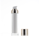 PP/MS/Glass, Cylinder Round Airless Bottle