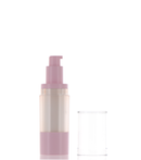 ABS/PET/PETG/PP/PE, Refillable Airless Double Wall Bottle