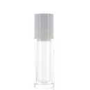 Glass Airless Bottle, Round, Overcap